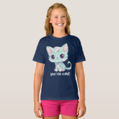 Meisjes' Basic T-Shirt (Voorkant volledig)