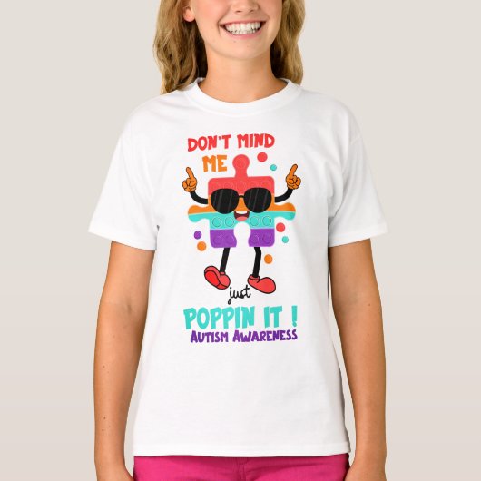 Meisjes' Basic T-Shirt (Voorkant)