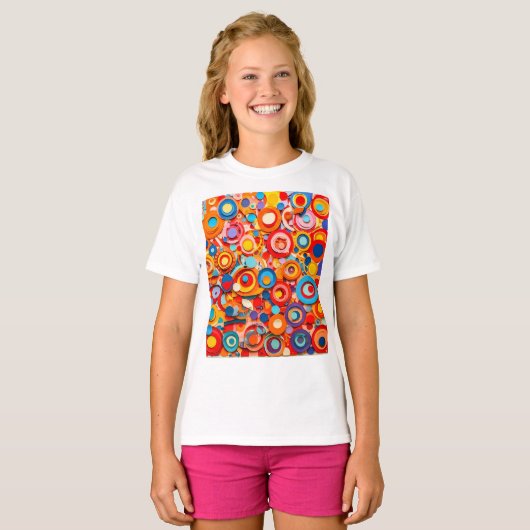 Meisjes Basic T-Shirt (Voorkant volledig)