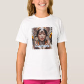 Meisjes' Basic T-Shirt (Voorkant)