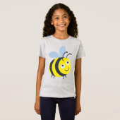 Meisjes' Basic T-Shirt (Voorkant volledig)