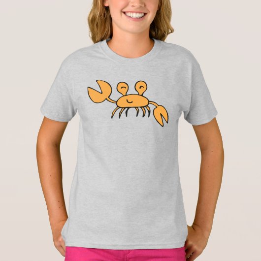 Meisjes' Basic T-Shirt (Voorkant)