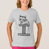 Meisjes' Basic T-Shirt (Voorkant)