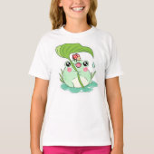 Meisjes' Basic T-Shirt (Voorkant)