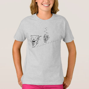 Meisjes' Basic T-Shirt