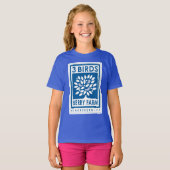 Meisjes' Basic T-Shirt (Voorkant volledig)