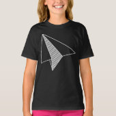 Meisjes' Basic T-Shirt (Voorkant)
