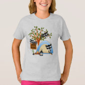 Meisjes' Basic T-Shirt (Voorkant)
