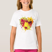 Meisjes' Basic T-Shirt (Voorkant)