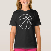 Meisjes' Basic T-Shirt (Voorkant)