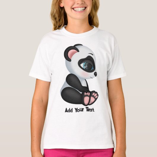 Meisjes' Basic T-Shirt (Voorkant)