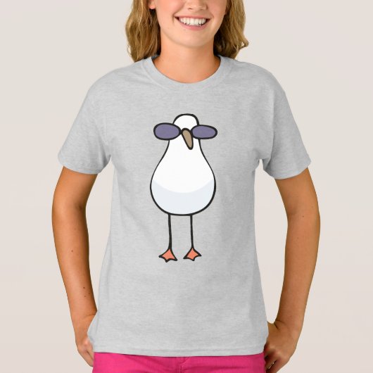 Meisjes' Basic T-Shirt (Voorkant)