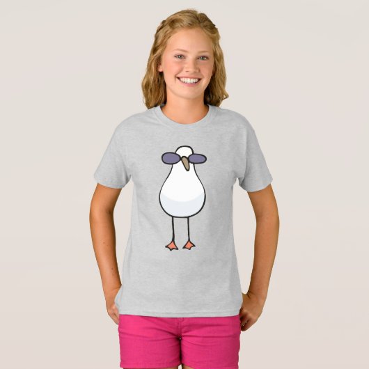 Meisjes Basic T-shirt (Voorkant volledig)