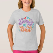 Meisjes' Basic T-Shirt (Voorkant)