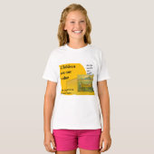 Meisjes' Basic T-Shirt (Voorkant volledig)