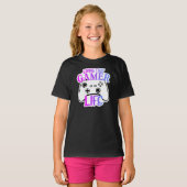 Meisjes' Basic T-Shirt (Voorkant volledig)