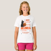 Meisjes Basic T-shirt Halloween PRINT (Voorkant volledig)