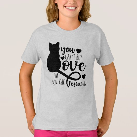 Meisjes BasicT-Shirt T-Shirt (Voorkant)