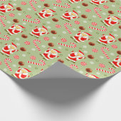 Meisjes Basketbal Kerstcadeau Cadeaupapier (Hoek)