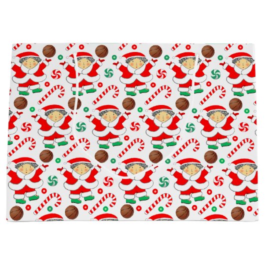 Meisjes Basketbal Kerstvakantie Groot Cadeauzakje (Voorkant)