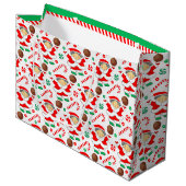 Meisjes Basketbal Kerstvakantie Groot Cadeauzakje (Voorkant Gekanteld)