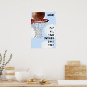 Meisjes Basketbal Poster (Keuken)