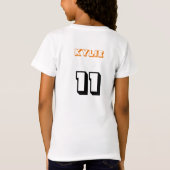Meisjes Basketbal Shoot Hoops T-shirt (Achterkant)