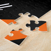 Meisjes Basketbal Waterverf gepersonaliseerd Legpuzzel (Zijkant)