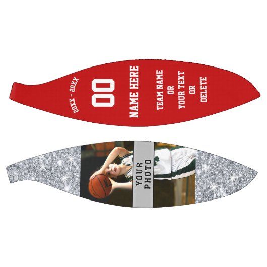 Meisjes Basketball Ball met je FOTO, tekst, kleur Basketbal (Panelen)