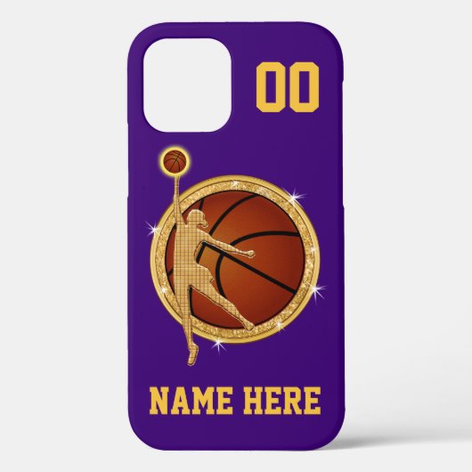 Meisjes Basketball iPhone-tassen, nieuw tot oudere Case-Mate iPhone Case (Achterkant)