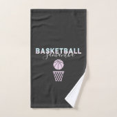 Meisjes Basketball Player Gepersonaliseerde hologr Handdoek (Handdoek)