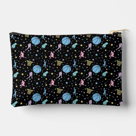 Meisjes Basketbalspelers - Sterren Patroon Etui (Achterkant)
