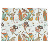 Meisjes Beach Party Groot Cadeauzakje (Achterkant)