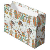 Meisjes Beach Party Groot Cadeauzakje (Voorkant Gekanteld)