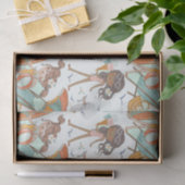 Meisjes Beach Party Tissuepapier (Geschenk)