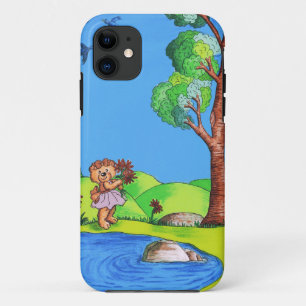 Meisjes Beer iPhone 11 Hoesje