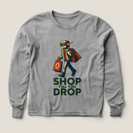 Meisjes Bella + Canvas Tri-blend Shirt met lange m (Voorkant)