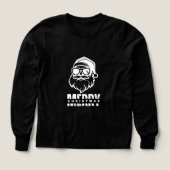 Meisjes Bella Canvas Tri-blend Shirt met lange mou (Voorkant)