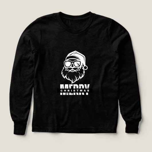 Meisjes Bella Canvas Tri-blend Shirt met lange mou (Voorkant)