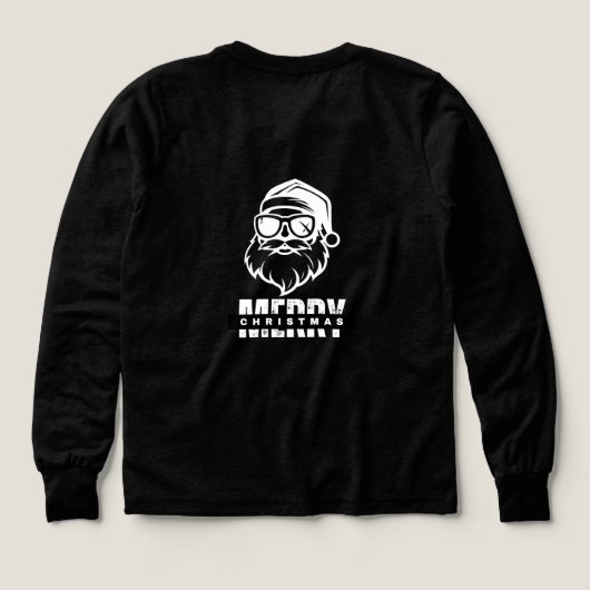 Meisjes Bella Canvas Tri-blend Shirt met lange mou (Achterkant)