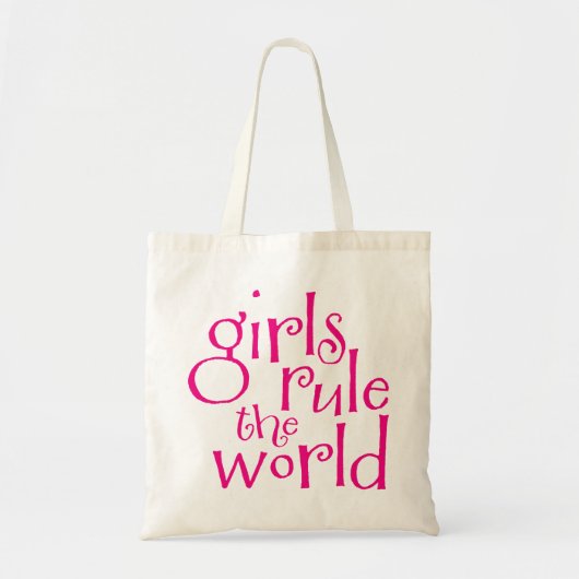 Meisjes bepalen de wereld. tote bag (Voorkant)