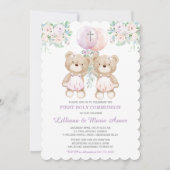 Meisjes Beren Twin Communauté Kaart (Voorkant)