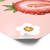 Meisjes Berry eerste Kinder eerste verjaardag welk Perfect Poster (Hoek)