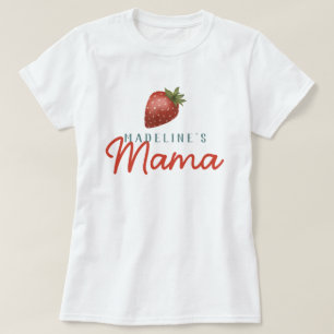 Meisjes Berry eerste zomer Kinder 1e verjaardag T-shirt