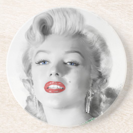 Meisjes beste vriend I Zandsteen Onderzetter (Voorkant)