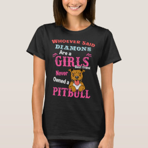 Meisjes Beste Vriend Pitbull Pit Bull Lover T-shirt