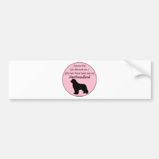Meisjes Beste vrienden Bumpersticker