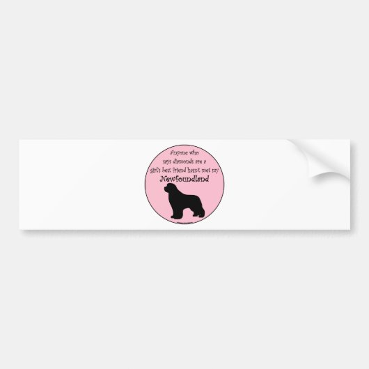Meisjes Beste vrienden Bumpersticker (Voorkant)