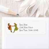 Meisjes  beste vrienden etiket (Insitu)