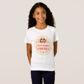 Meisjes Beste vrienden T-shirt (Voorkant volledig)